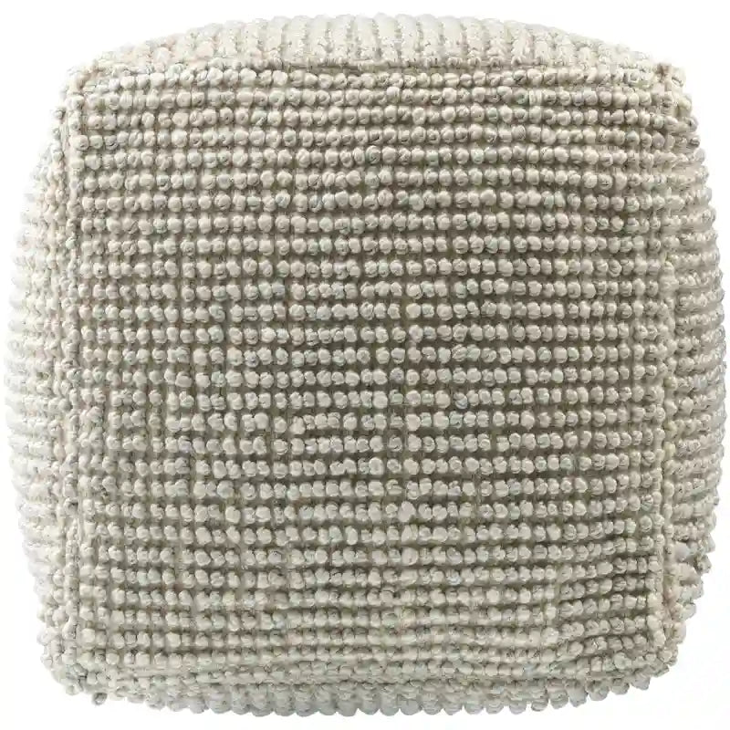 Pouf d'extérieur Cottage en fil PET recyclé