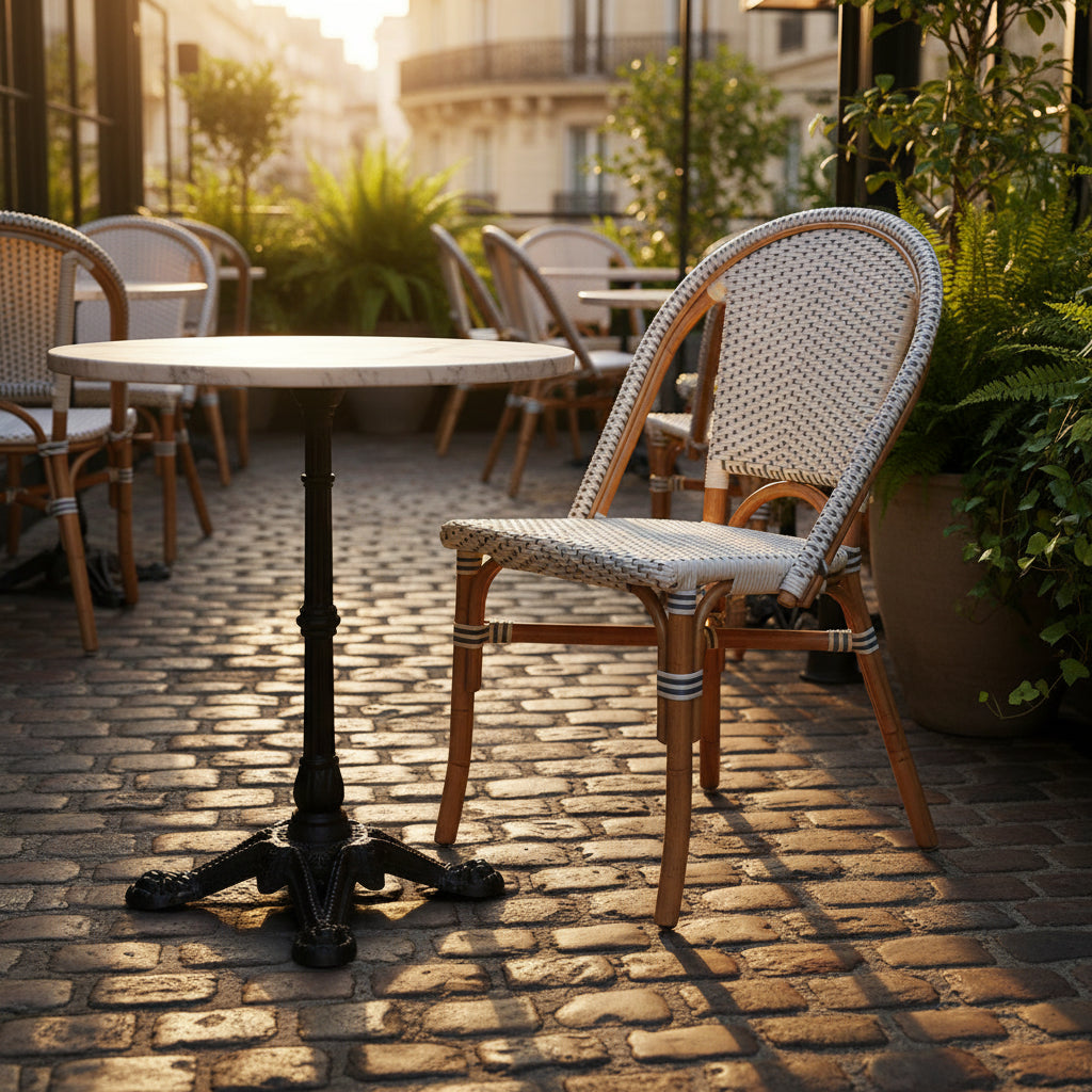 Avignon Paris Rattan Bistro Chair