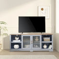 Meuble TV d'inspiration ferme moderne, Console de divertissement façon grange