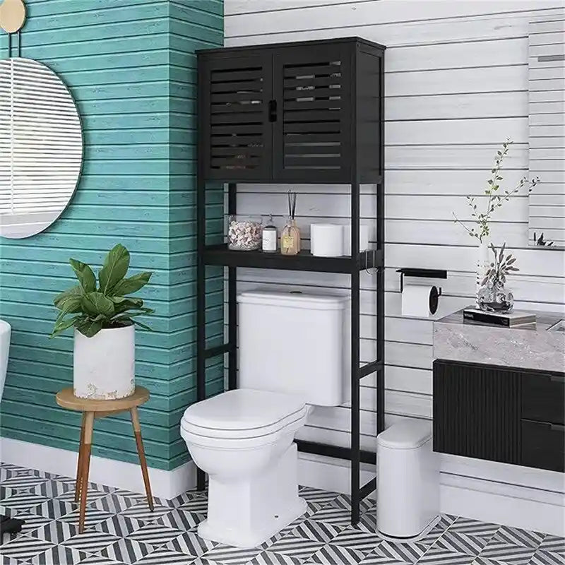 Armoire de rangement de salle de bain au-dessus des toilettes – 64,5 cm (l) x 175 cm (H)