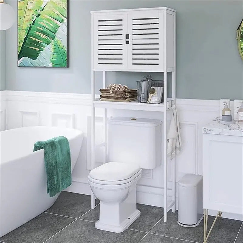 Armoire de rangement de salle de bain au-dessus des toilettes – 64,5 cm (l) x 175 cm (H)