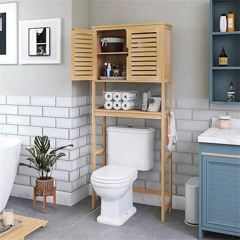 Armoire de rangement de salle de bain au-dessus des toilettes – 64,5 cm (l) x 175 cm (H)